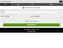 Tablet Screenshot of hotelbencoolen.com